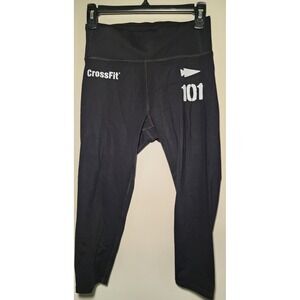 GORUCK Women Black CrossFit 101 Tough Leggings Crop High Rise Size 6 USA Made